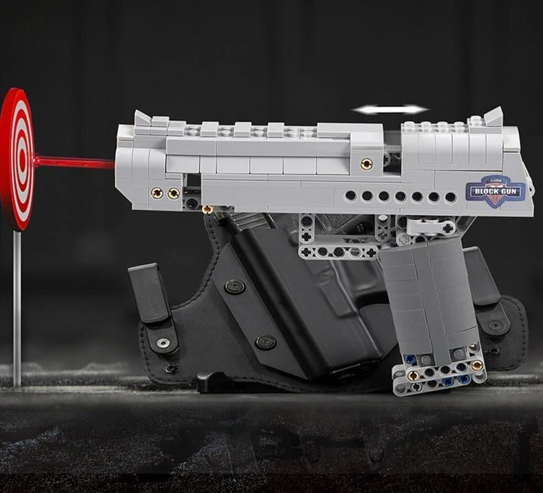 Desert Eagle Block Build Iconic Magnum Firepower Replica