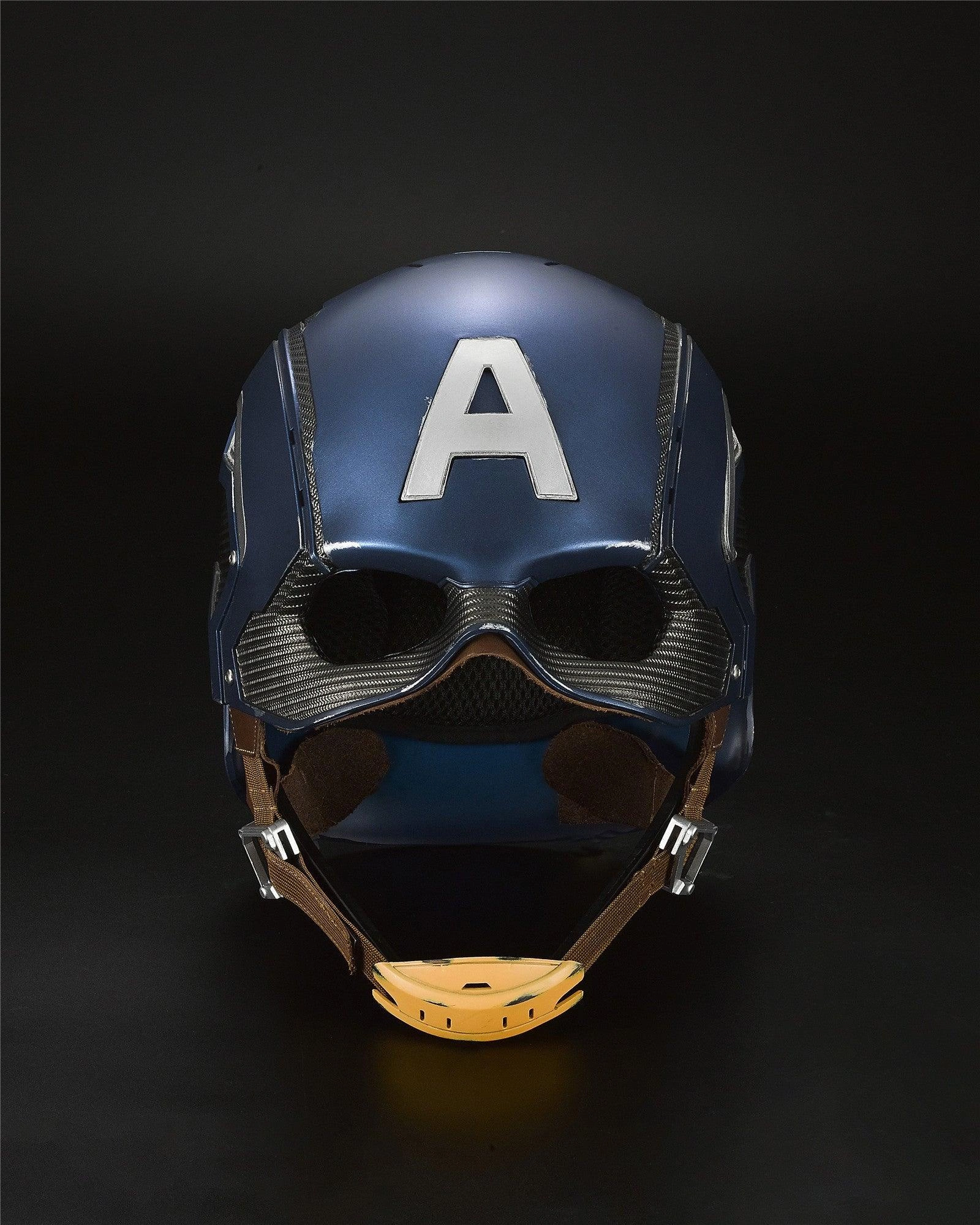 Avengers Assemble! Premium Captain America Head Mask – Sound Effects Ready!